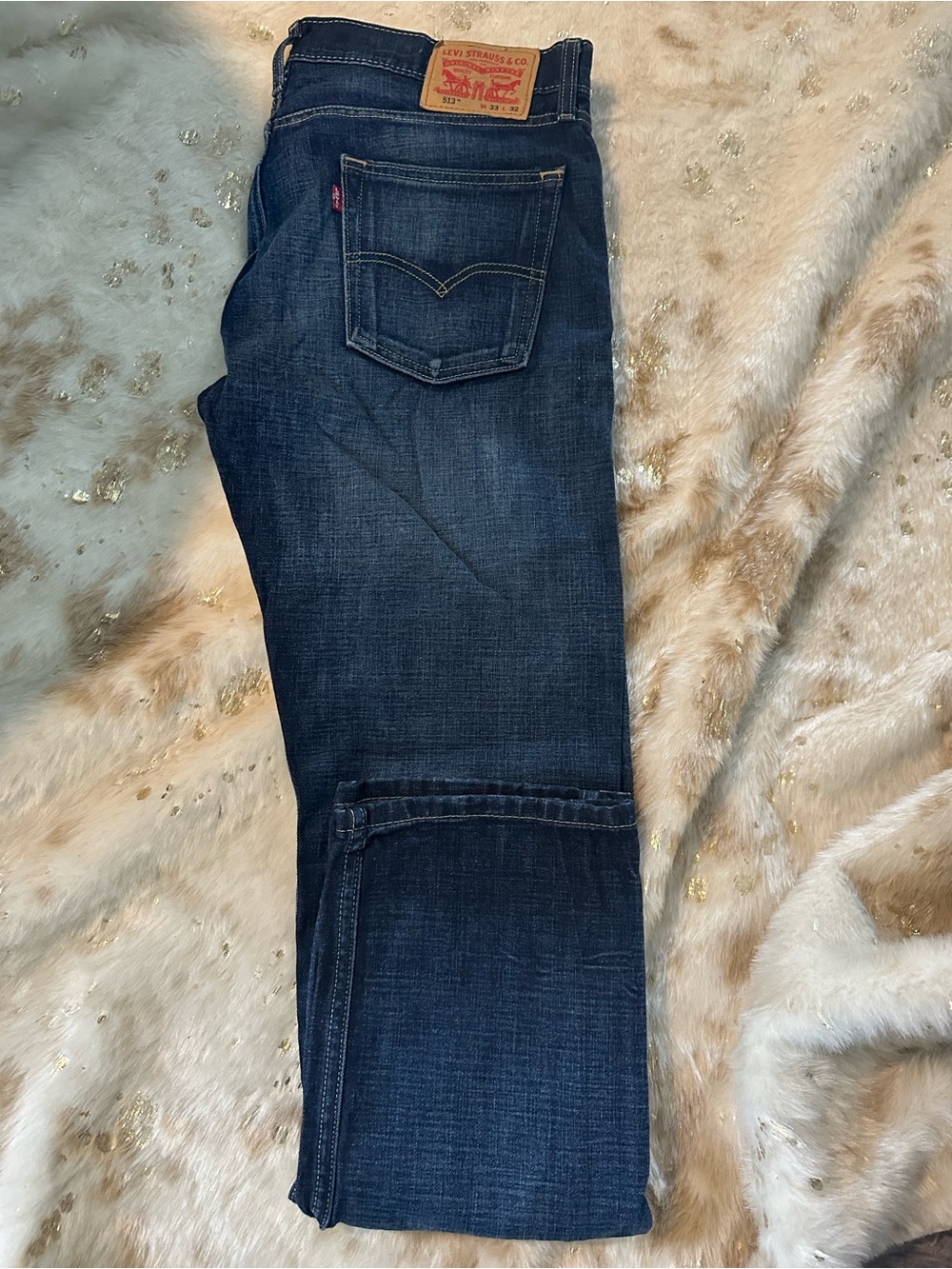 Levi's Indigo Straight Leg Jeans - Dark Indigo